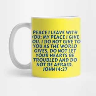Bible Verse John 14:27 Mug